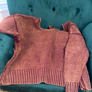 She + Sky tie back sweater